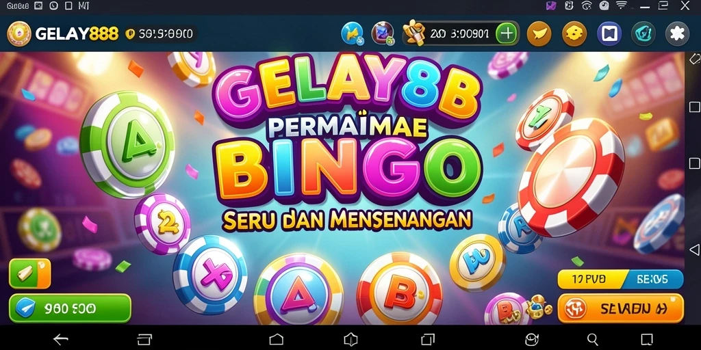 Tampilan gameplay Bingo yang seru dan interaktif.