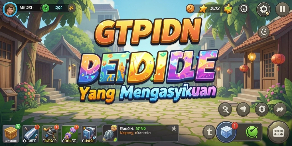 Tampilan screenshot GTPIDN menampilkan momen santai dalam gameplay Idle.