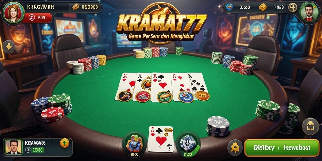 Screenshot gameplay KRAMAT77 yang mendebarkan dan mendetail.
