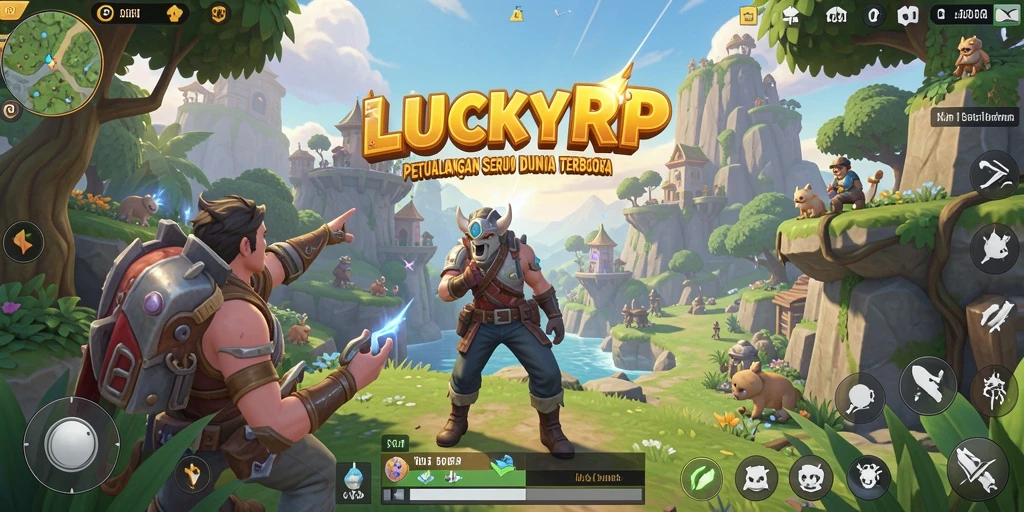 Tampilan gameplay seru dan menantang di dunia terbuka