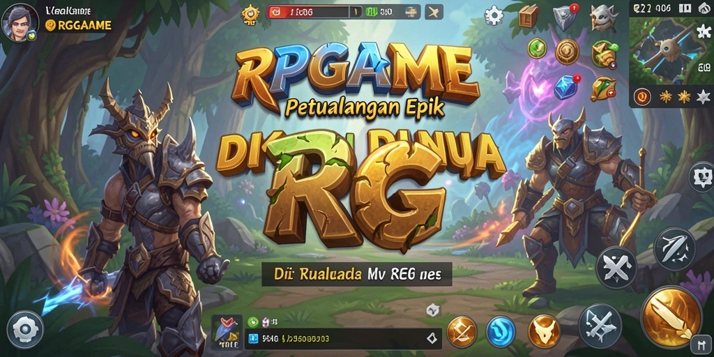 Tangkapan layar RPGAME menampilkan aksi mendebarkan dalam petualangan RPG.